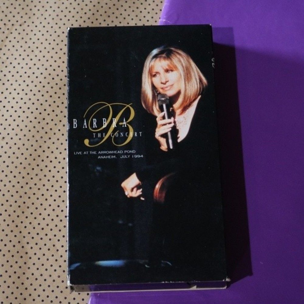 Barbra The Concert VHS